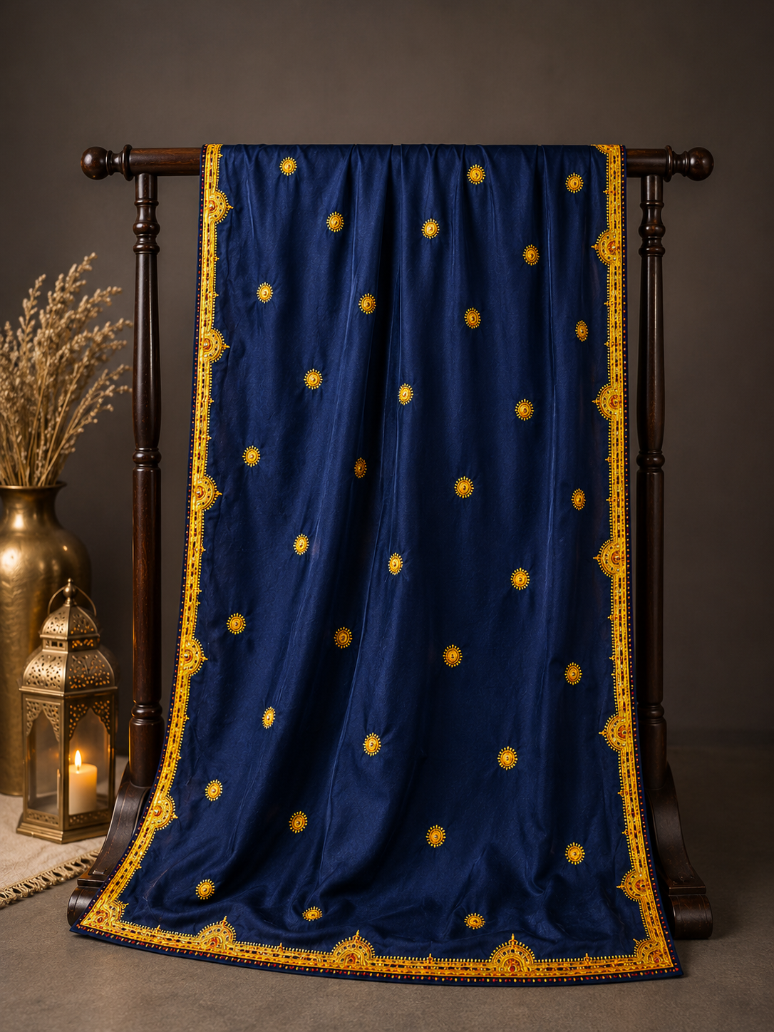 Handmade Blue Shawl