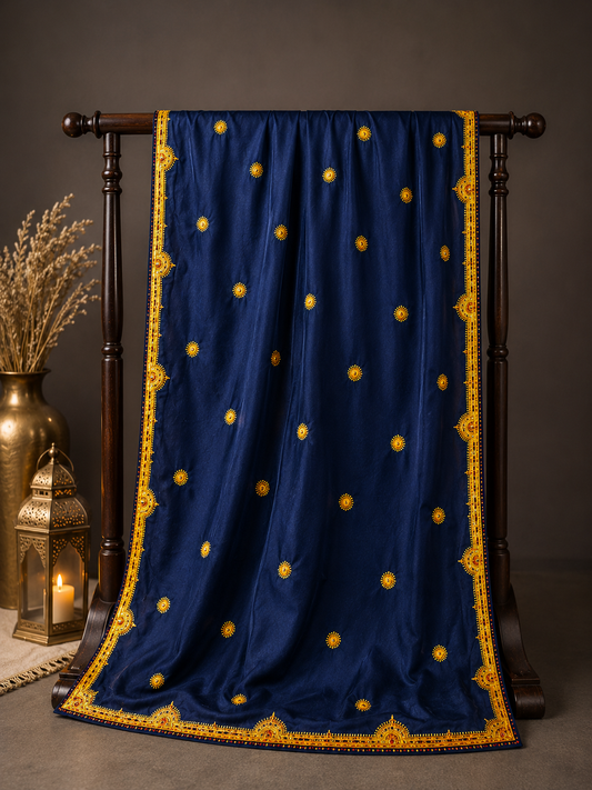 Handmade Blue Shawl