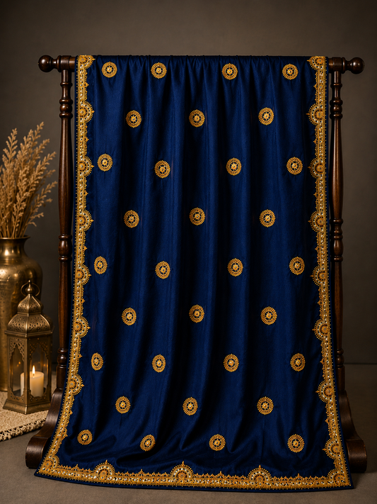 Handmade Blue Shawl